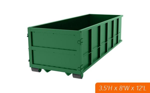 the weight capacity of a 10-yard dumpster typically ranges from 1 to 3 tons